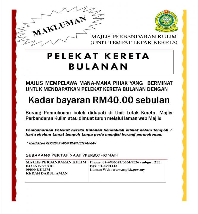 1 Lesen Perniagaan Mpk Portal Pbt Kedah