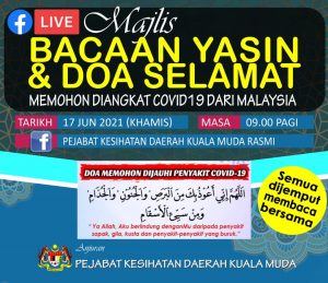 Majlis Bacaan Yasin dan Doa Selamat – Portal PBT Kedah