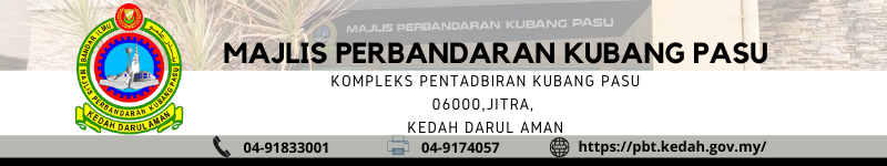 Majlis Perbandaran Kubang Pasu Portal Pbt Kedah