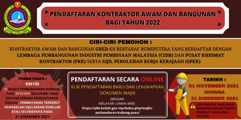 Majlis Perbandaran Kubang Pasu Portal Pbt Kedah