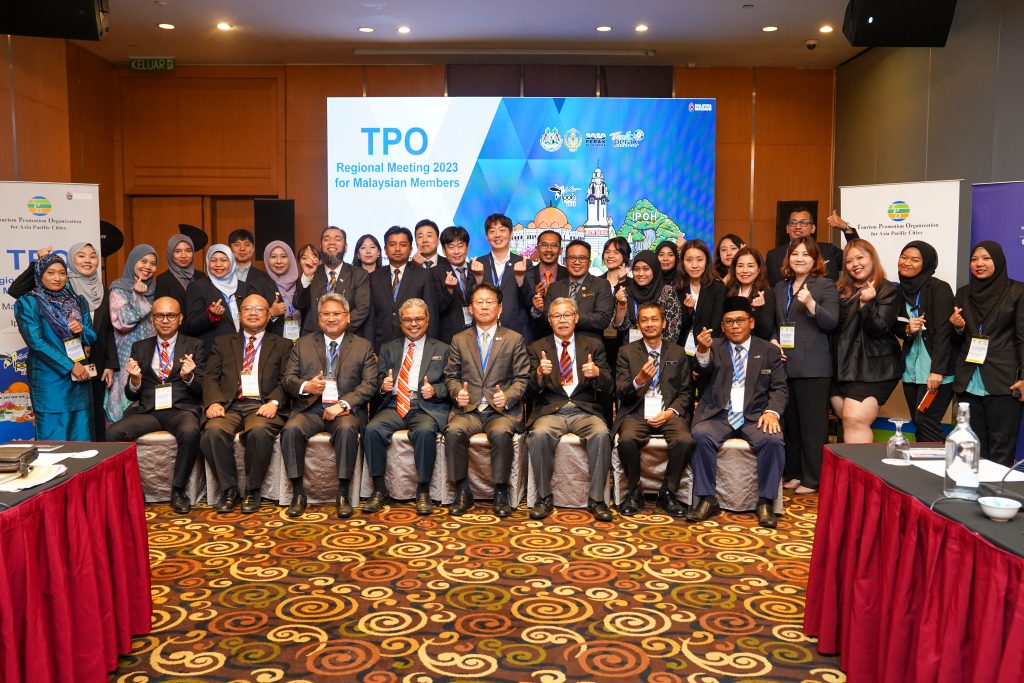 Regional Meeting 2023 for Malaysian Members bersama Tourism Promotion Organization For Asia Pacific Cities (TPO)