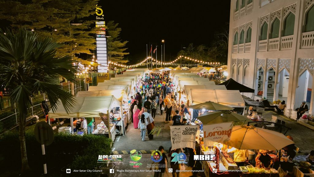 KUNJUNGAN DATUK BANDAR ALOR SETAR KE KAMPUNG LORONG PEKAN @SOUQ AL-BUKHARY, ALOR SETAR