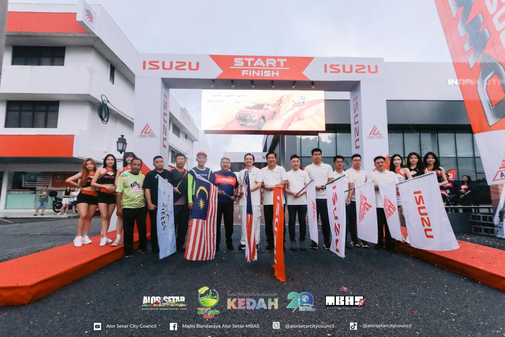 LEBIH 1000 PESERTA SERTAI ISUZU 14TH CYCLE FOR HEALTH ‘MAI SINGGAH ALOR SETAR 2024″