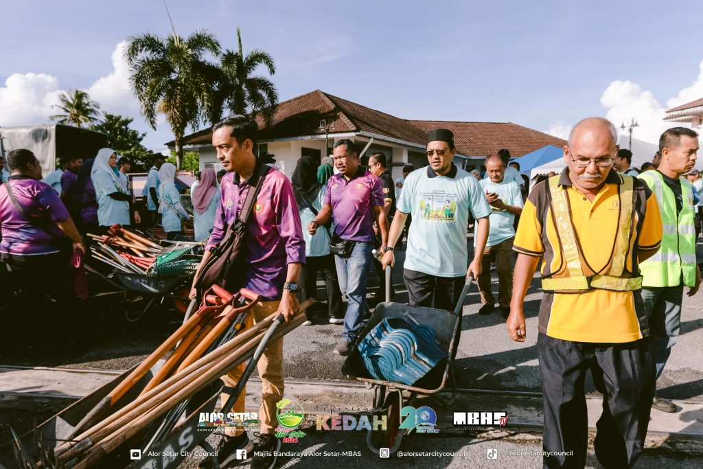 PROGRAM KEMAMPANAN BANDAR (GOTONG-ROYONG PERDANA) “KOMUNITI BERSIH 2024 @ALOR SETAR”