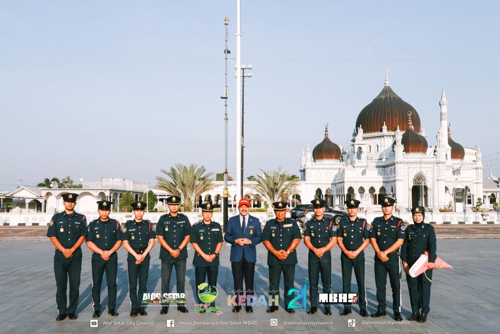 UPACARA PENUKARAN BENDERA NEGERI KEDAH DARUL AMAN.