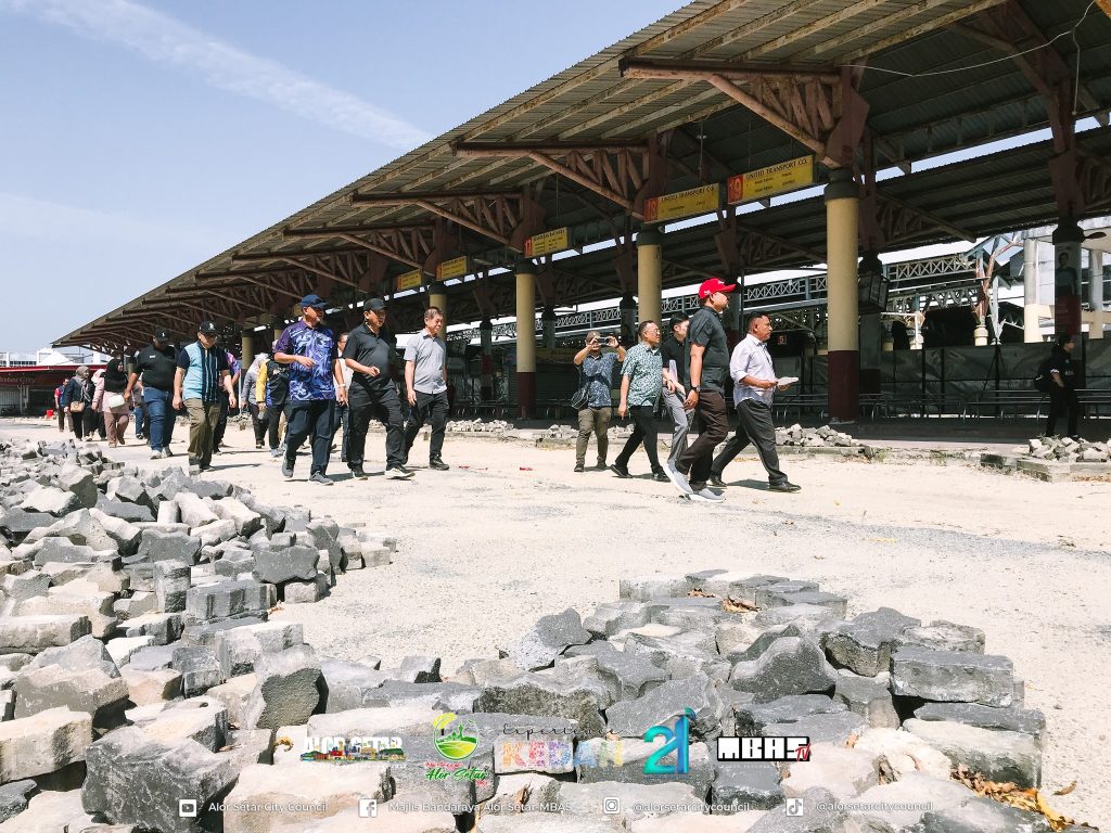 “WALKABOUT” DATUK BANDAR ALOR SETAR KE PROJEK NAIK TARAF TERMINAL BAS SHAHAB PERDANA ALOR SETAR