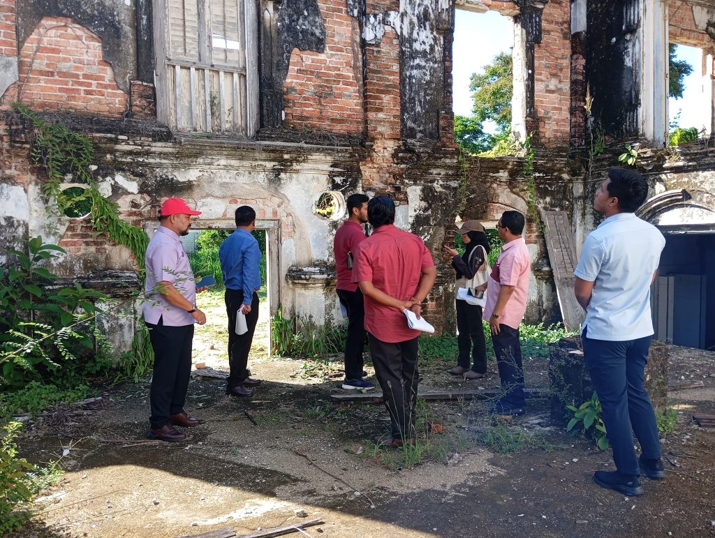 LAWATAN TAPAK MBAS BERSAMA JABATAN LANDSKAP NEGARA KE ISTANA SEPACHENDERA, ALOR SETAR
