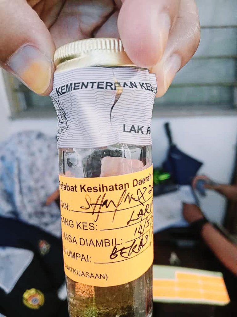 OPERASI PENGUATKUASAAN BERSEPADU AEDES DI KAWASAN DAERAH POKOK SENA