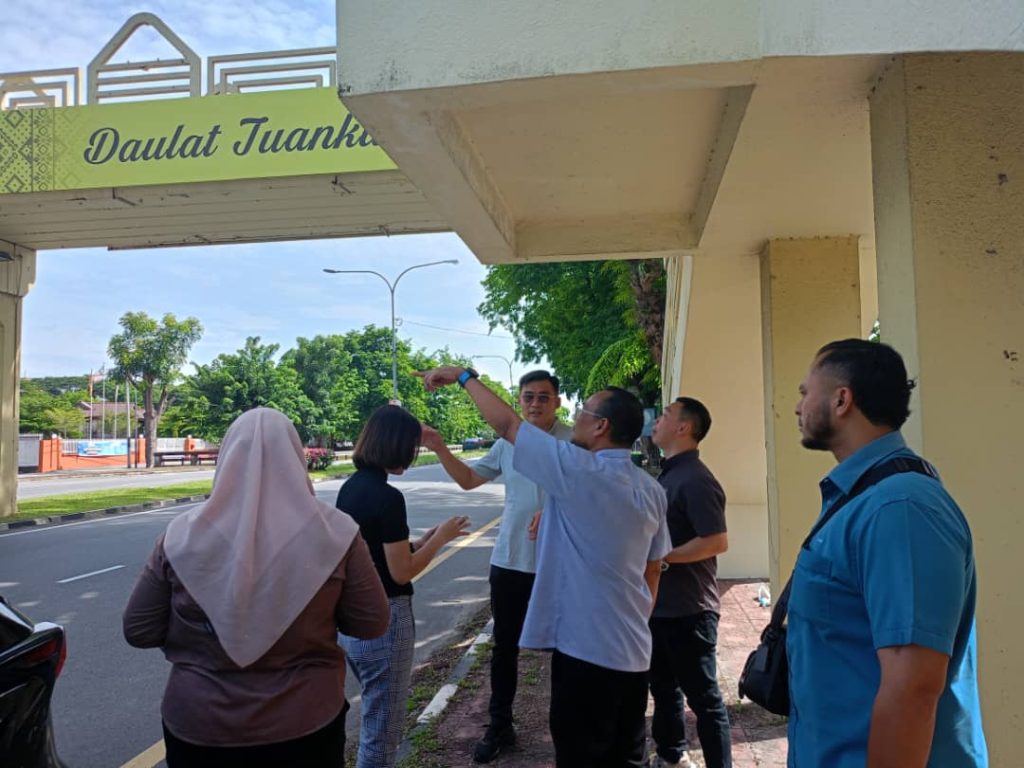 LAWATAN TAPAK BAGI CADANGAN KERJA-KERJA MENAIKTARAF HENTIAN BAS DI SEKITAR BANDAR RAYA ALOR SETAR