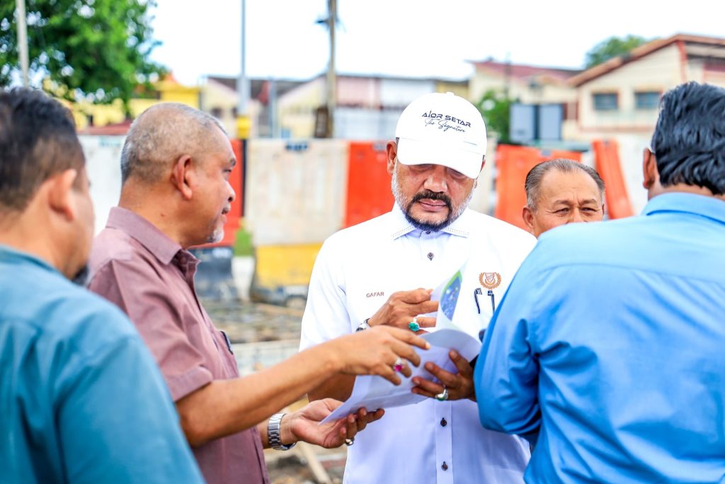 LAWATAN TAPAK TINJAU SISTEM PERPARITAN DI JALAN PUTRA, ALOR SETAR