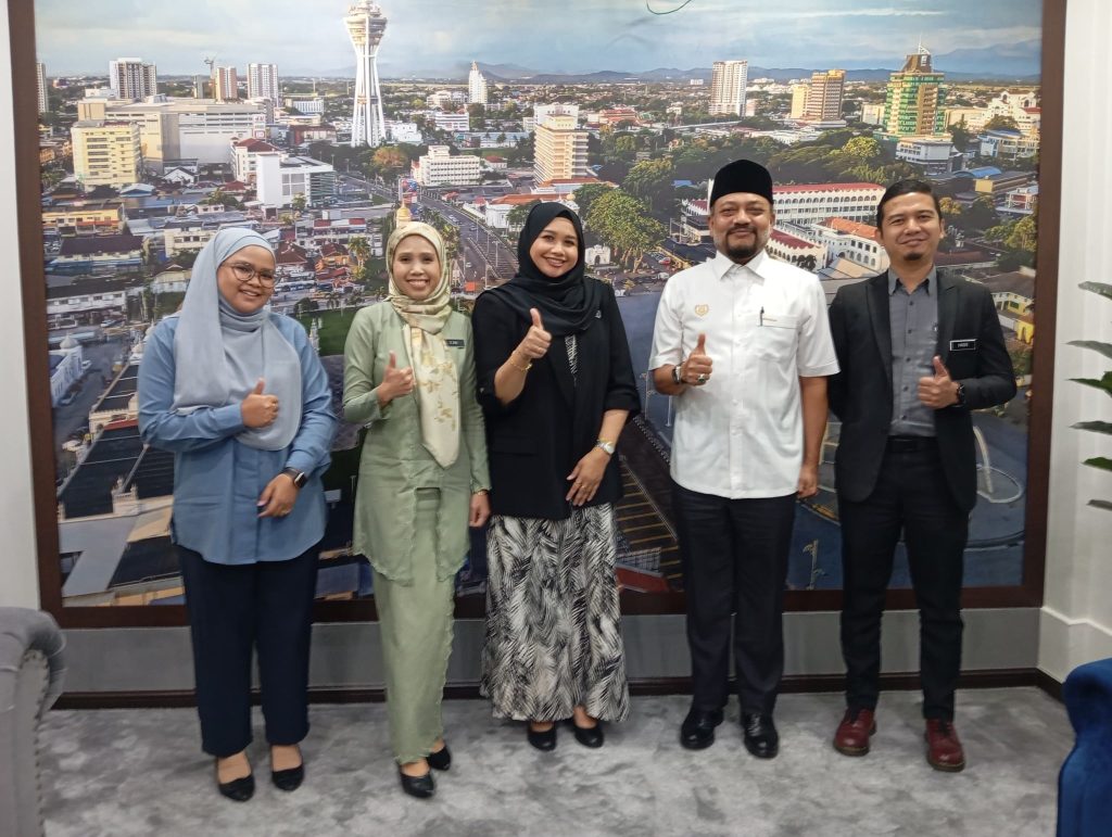 KUNJUNGAN HORMAT MAJLIS KESELAMATAN NEGARA KE ATAS DATUK BANDAR ALOR SETAR