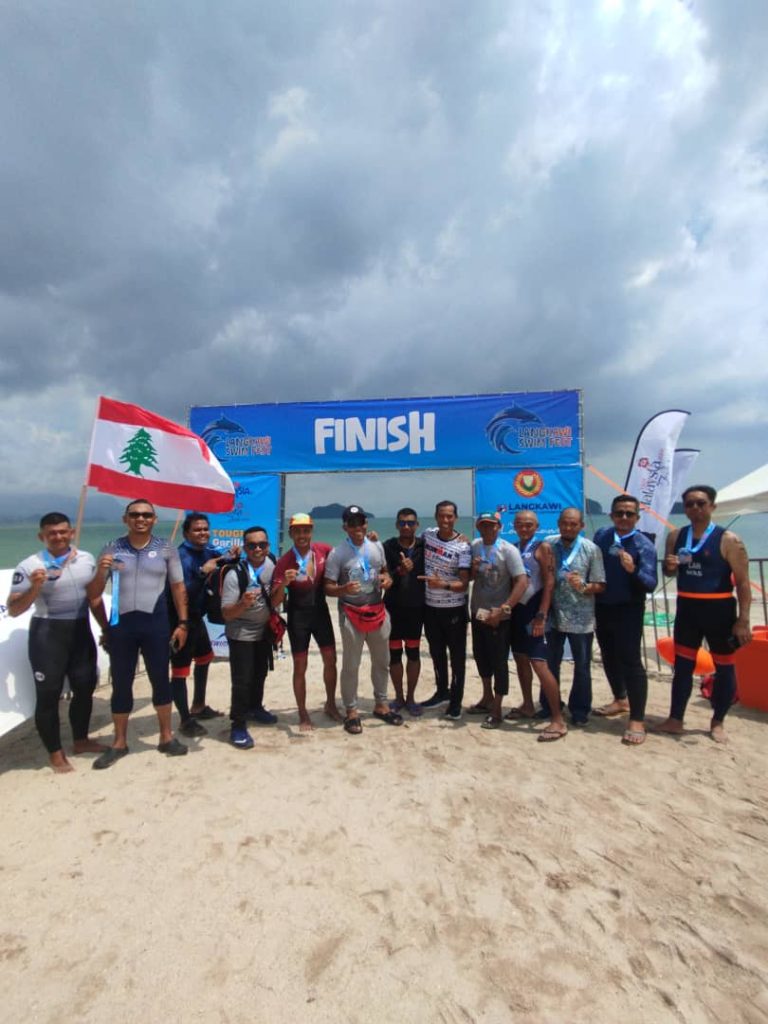 DUA KAKITANGAN MBAS SERTAI LANGKAWI SWIMMING FEST (LSF) 2025