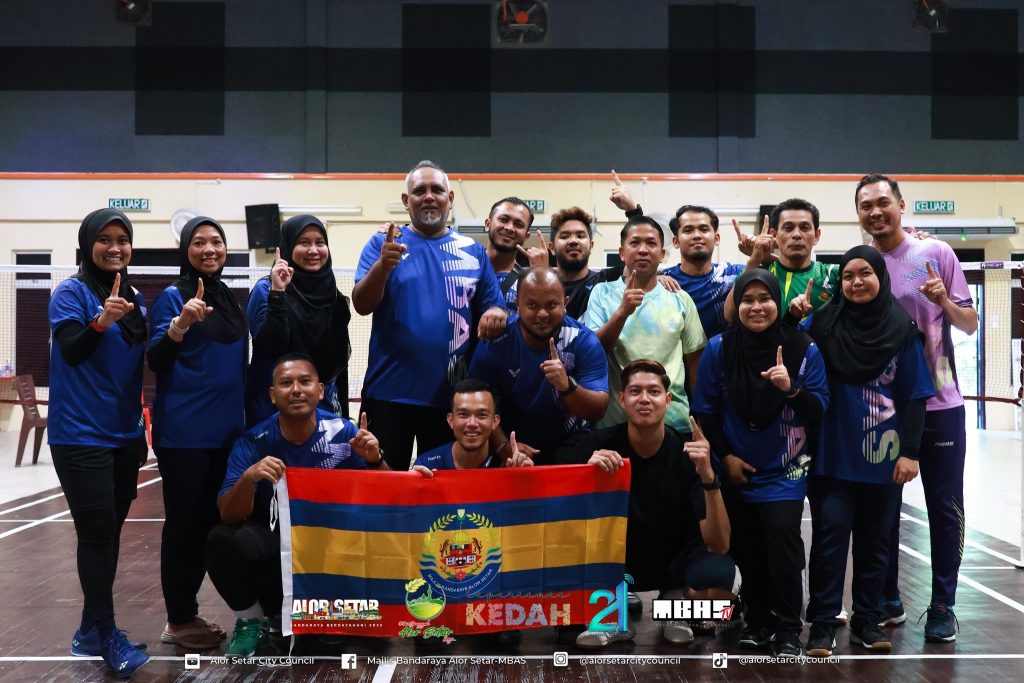SUKAN PBT NEGERI KEDAH 2025 | MBAS MEMPERTAHANKAN KEJUARAAN BAGI ACARA BADMINTON