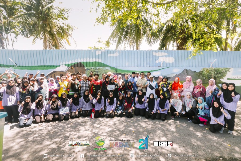 LUKISAN MURAL LORONG KERIANG, KAMPUNG ALOR MELONG TARIKAN TERBARU DI BANDAR RAYA ALOR SETAR