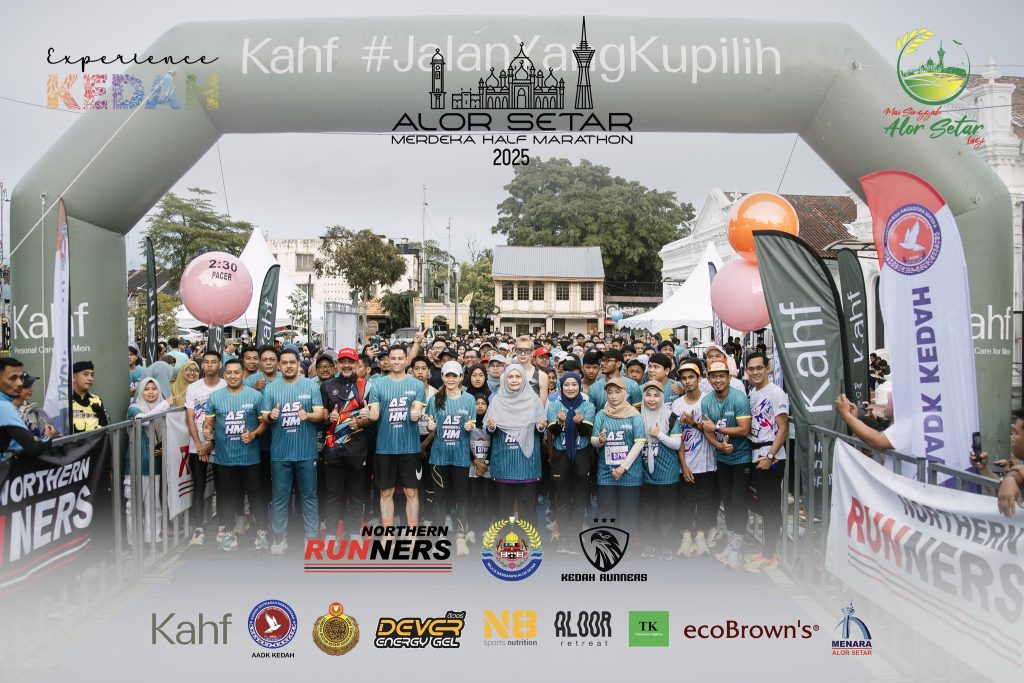 1600 PESERTA MERIAHKAN ALOR SETAR MERDEKA HALF MARATHON (ASMHM) 2025