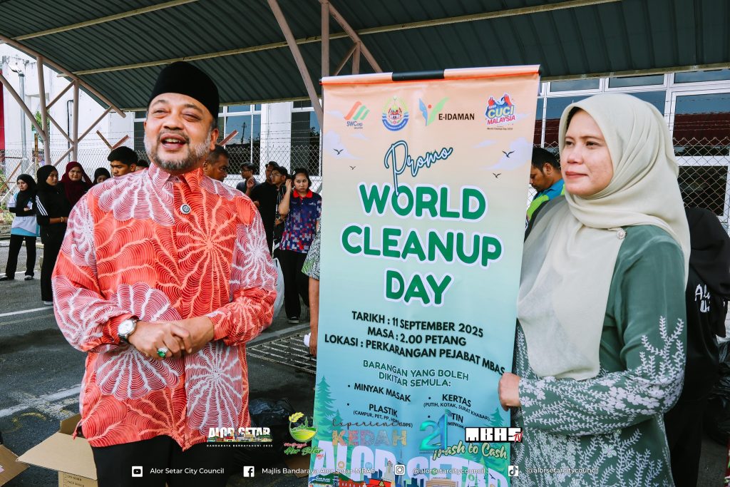 PROMO WORLD CLEANUP DAY MBAS, PUPUK AMALAN KITAR SEMULA DALAM KALANGAN KAKITANGAN MBAS DAN WARGA BANDAR RAYA