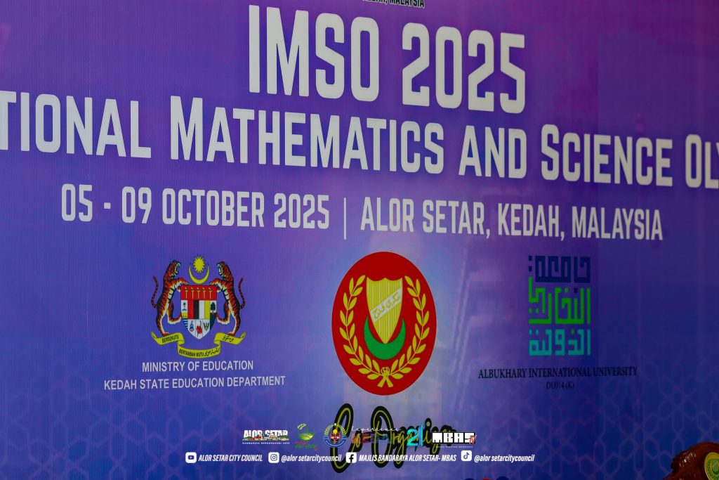 𝗗𝗬𝗧𝗠 𝗧𝗨𝗔𝗡𝗞𝗨 𝗥𝗔𝗝𝗔 𝗠𝗨𝗗𝗔 𝗞𝗘𝗗𝗔𝗛 𝗕𝗘𝗥𝗔𝗡𝗚𝗞𝗔𝗧 𝗞𝗘 𝗠𝗔𝗝𝗟𝗜𝗦 𝗣𝗘𝗥𝗔𝗦𝗠𝗜𝗔𝗡 ‘𝟮𝟮𝗡𝗗 𝗜𝗡𝗧𝗘𝗥𝗡𝗔𝗧𝗜𝗢𝗡𝗔𝗟 𝗠𝗔𝗧𝗛𝗘𝗠𝗔𝗧𝗜𝗖𝗦 𝗔𝗡𝗗 𝗦𝗖𝗜𝗘𝗡𝗖𝗘 𝗢𝗟𝗬𝗠𝗣𝗜𝗔𝗗’ (𝗜𝗠𝗦𝗢) 𝟮𝟬𝟮𝟱