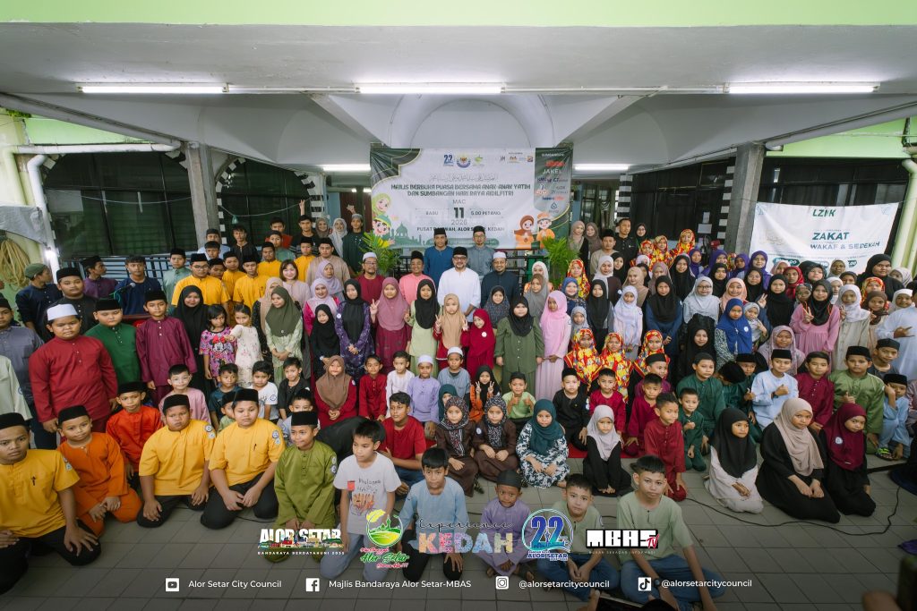 MBAS RAIKAN 170 ANAK YATIM, SUMBANGAN RAMADAN TANDA KEPRIHATINAN MENJELANG SYAWAL