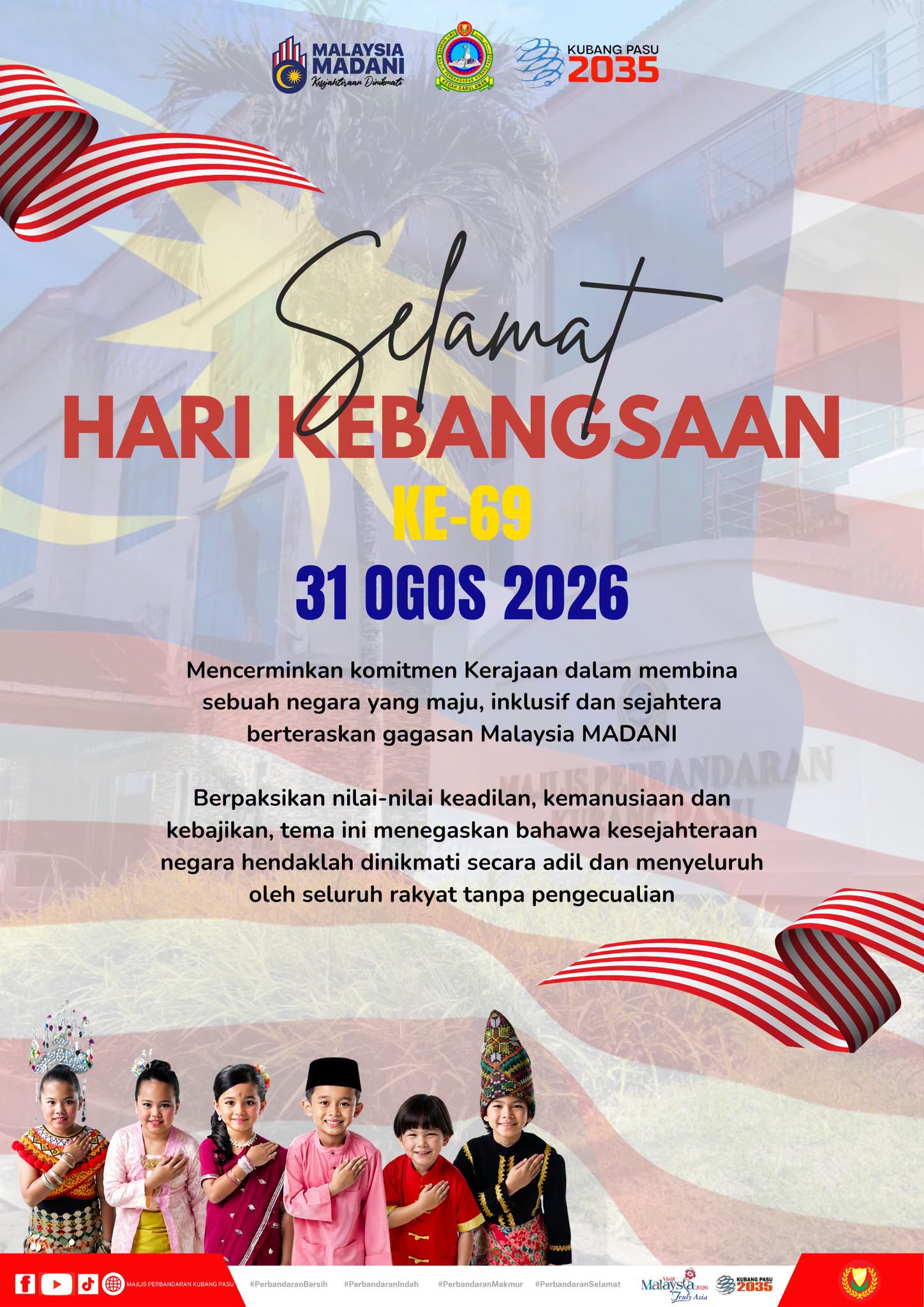 SELAMAT MENYAMBUT HARI KEMERDEKAAN MALAYSIA KE-69 -MPKP