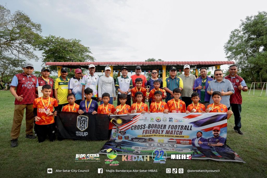 CROSS-BORDER FOOTBALL FRIENDLY MATCH 2026 PERKUKUH HUBUNGAN MALAYSIA-THAILAND