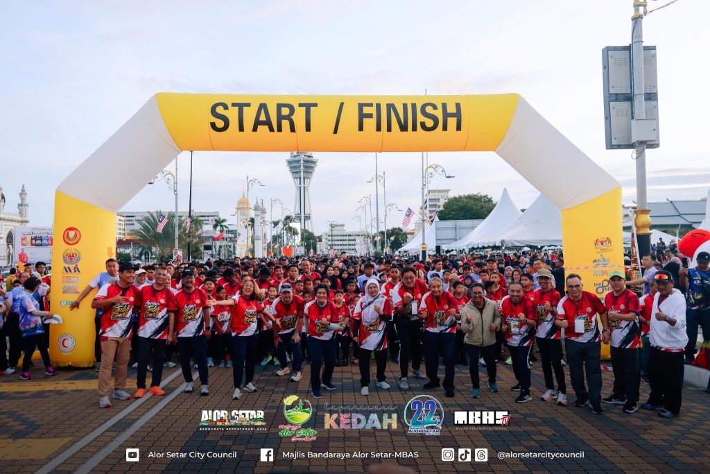 MENJUNJUNG KASIH TUNKU | TUNKU TEMENGGONG KEDAH BERANGKAT KE PROGRAM ‘ALOR SETAR CAR FREE SATURDAY’ EDISI SEPTEMBER 2026