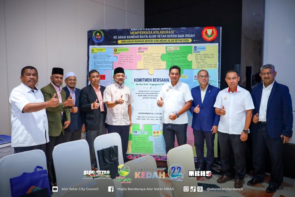 EXECUTIVE TALK SERIES 3 PERKUKUH KOLABORASI WUJUDKAN ALOR SETAR BERSIH DAN INDAH