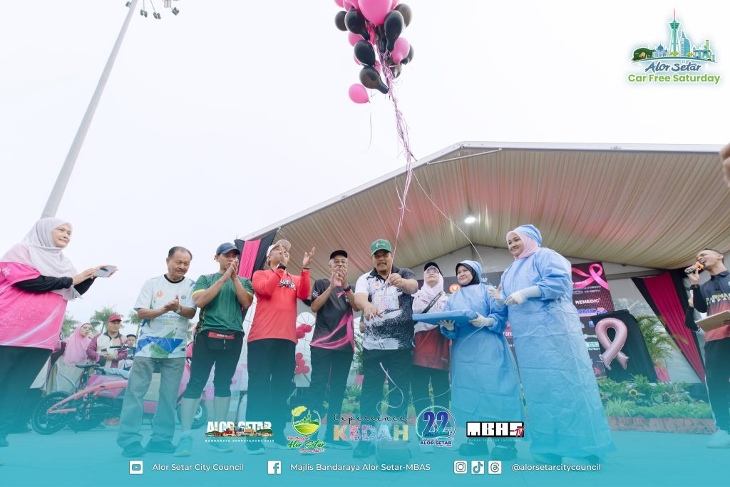 3,000 PESERTA MERIAHKAN ALOR SETAR CAR FREE SATURDAY EDISI KE-6 OKTOBER 2026