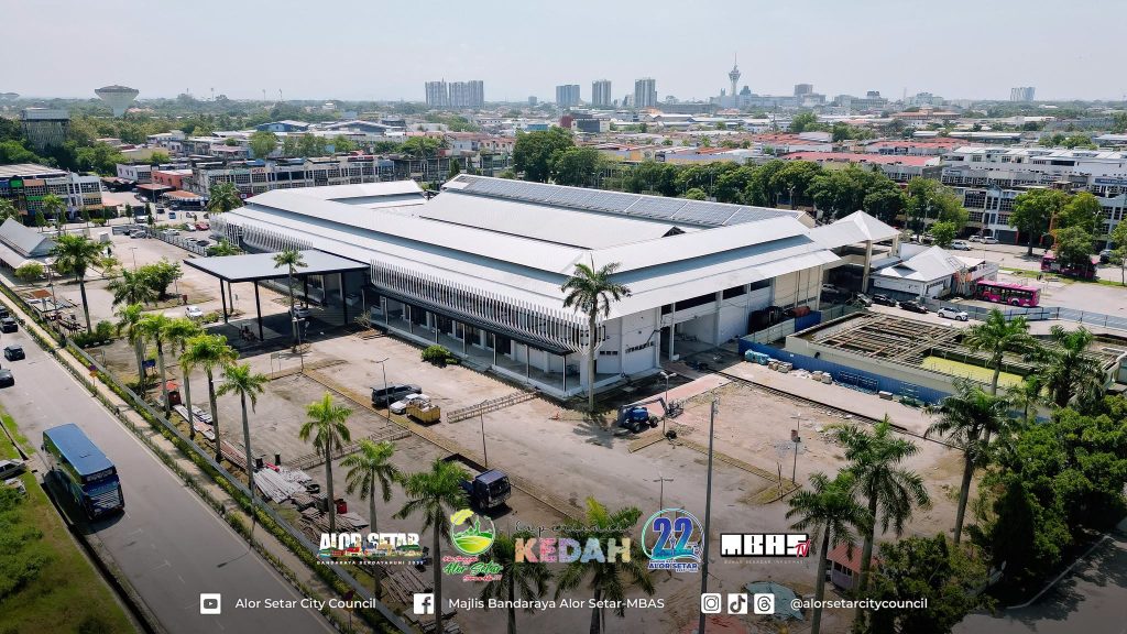 PROJEK NAIK TARAF TERMINAL SHAHAB PERDANA FASA 2 CAPAI 95 PERATUS